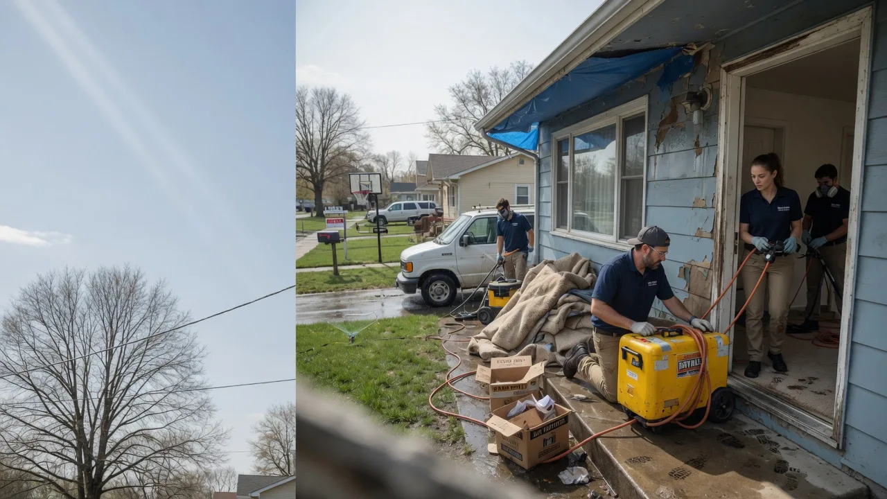 Basement Flood Cleanup in Combs, AR near me